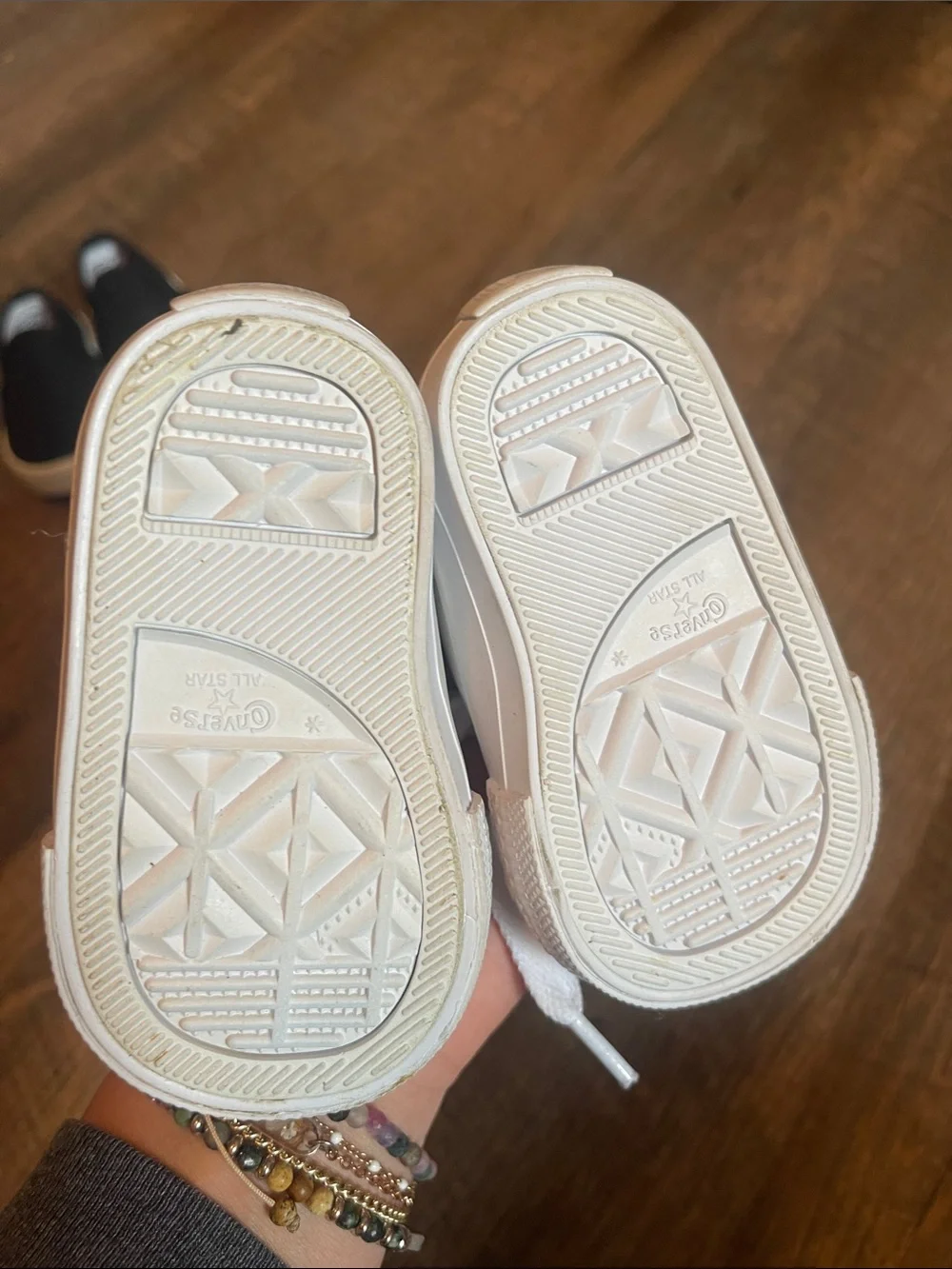Converse Kids Black Slip-On and White Lace-Up Twin Sneaker Set
